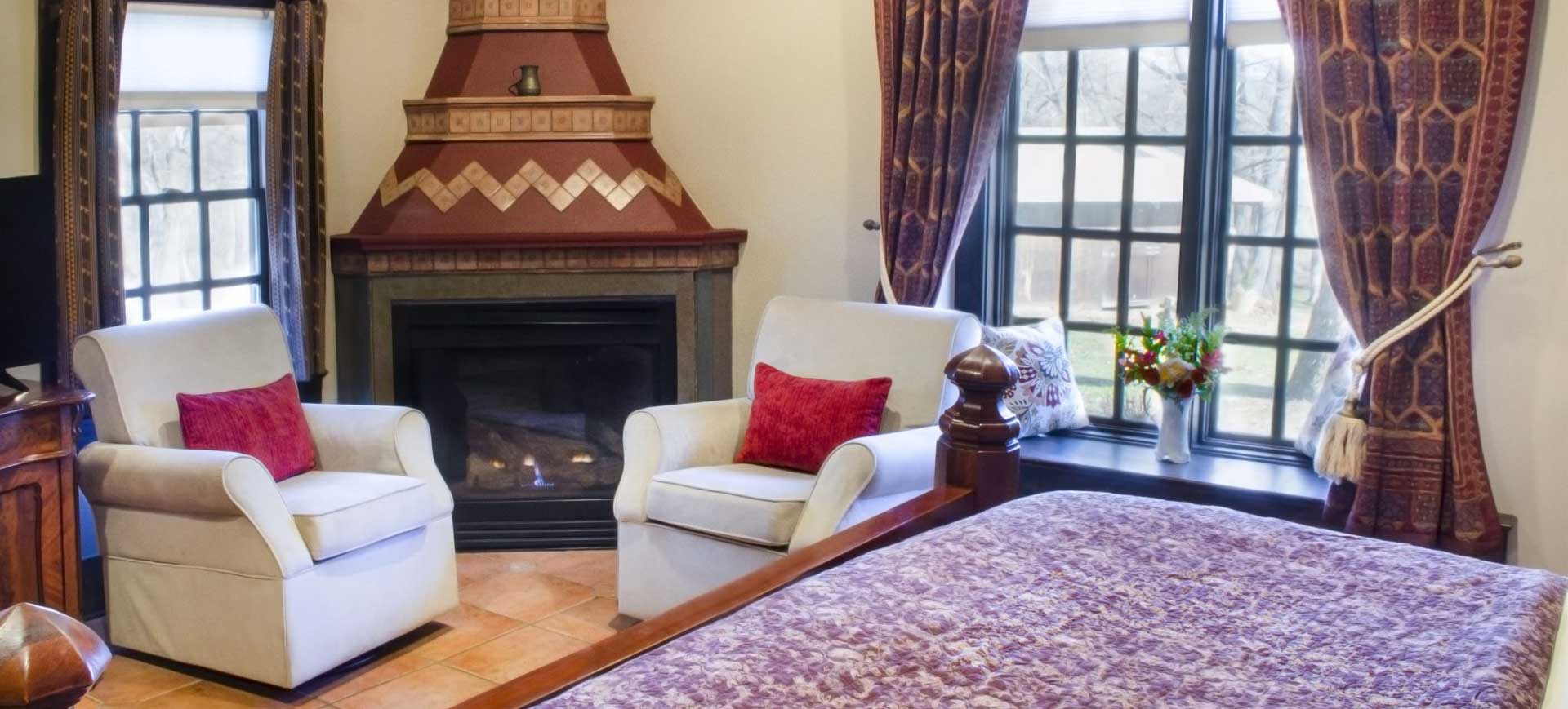Winter cottage at hillbrook inn and spa