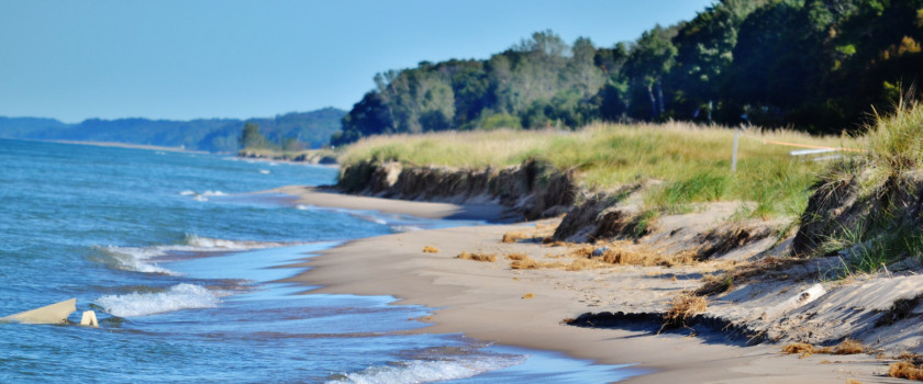 Michigan coastline