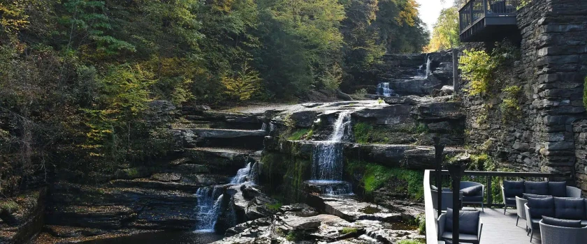 beautiful waterfall
