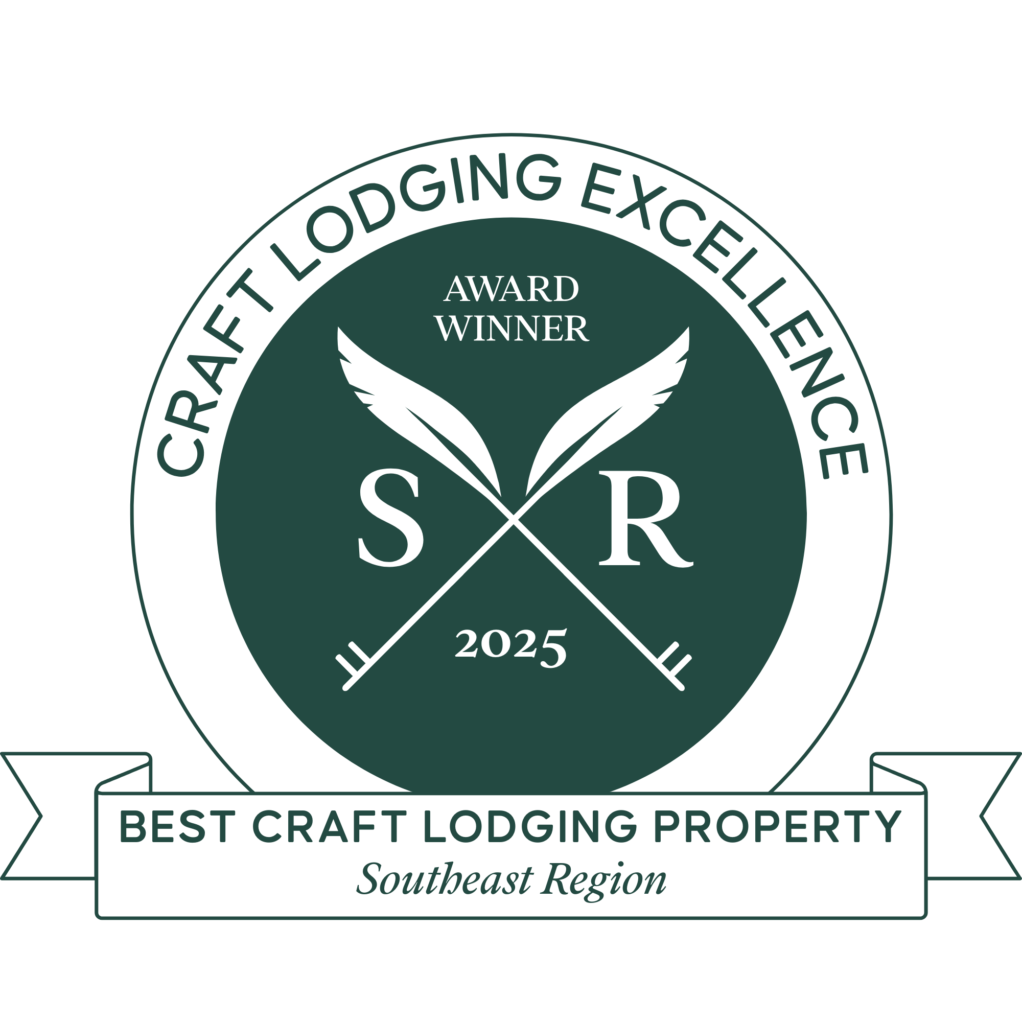 Best Craft Lodging Property - Southeast winner logo