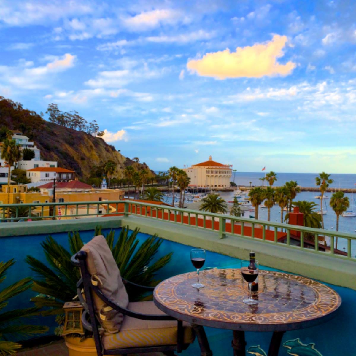 The Avalon Hotel on Catalina Island