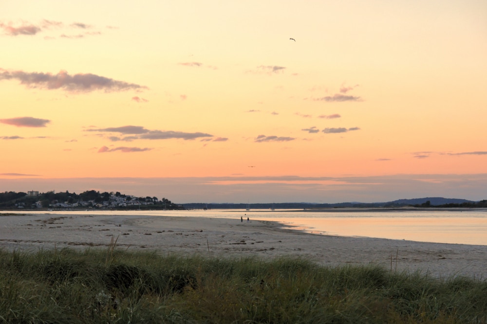 Sunset on Crane Beach, part of the beautiful Crane Estate in Ipswich, MA
