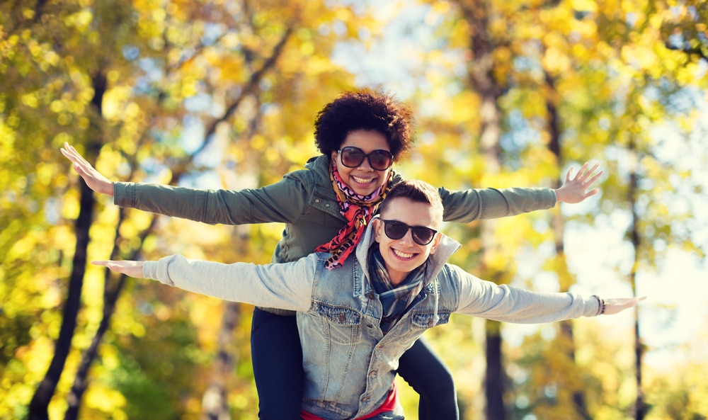 A young couple enjoying the best things to do in Asheville, NC