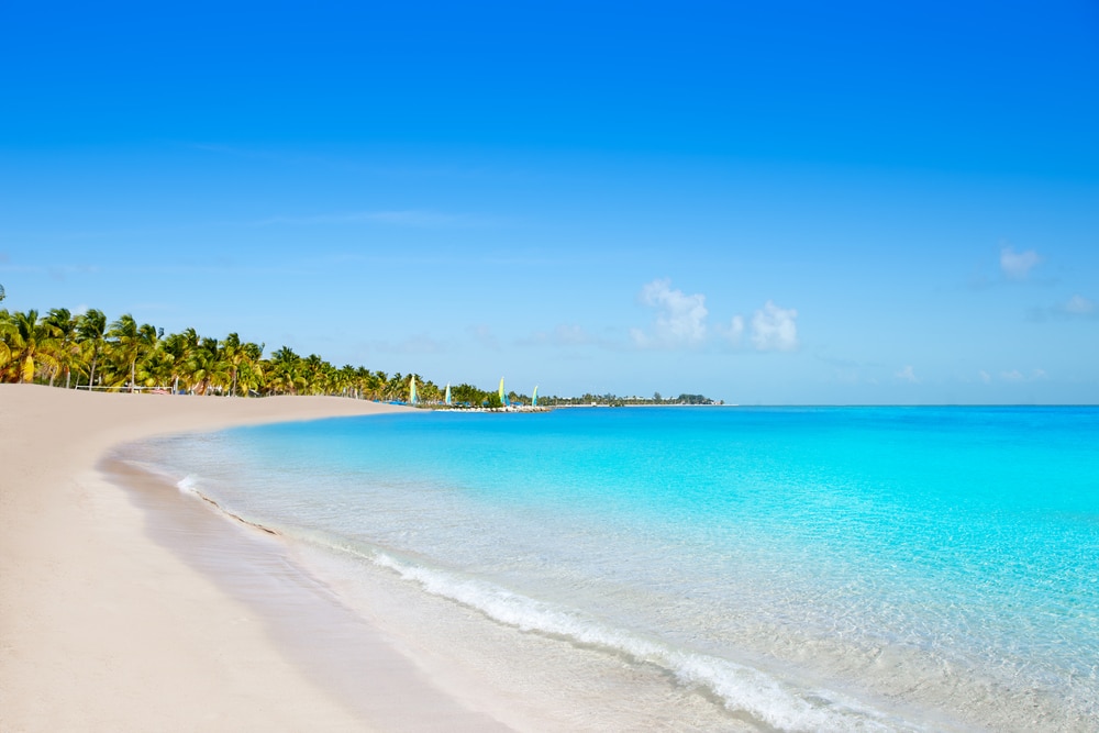 A gorgeous beach near the best places to stay in the Florida Keys